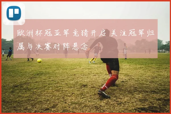 欧洲杯冠亚军竞猜开启 关注冠军归属与决赛对阵悬念